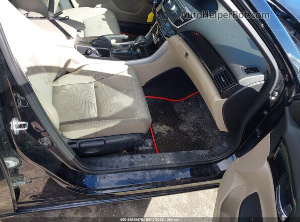 1HGCR2F30GA022053 2016 HONDA ACCORD Черный Вид салона спереди
