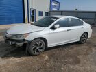 2016 Honda Accord Lx Белый vin: 1HGCR2F30GA108348 Damage: Left Front Fender, Dent(S) W/ Paint Dmg, 2 To 3 Inches