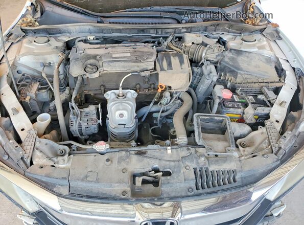 1HGCR2F30GA108348 2016 HONDA ACCORD Белый Вид задней части салона