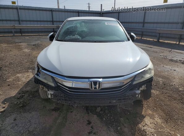1HGCR2F30GA108348 2016 HONDA ACCORD Белый Вид спереди