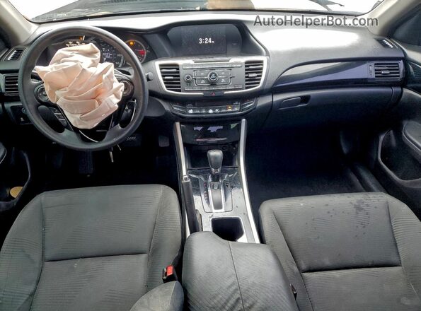 1HGCR2F30GA184569 2016 HONDA ACCORD Серый Вид панели приборов