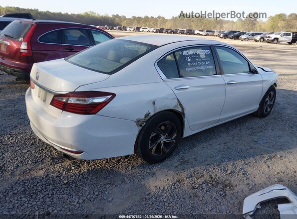 1HGCR2F34GA093157 2016 HONDA ACCORD Белый Задняя правая четверть