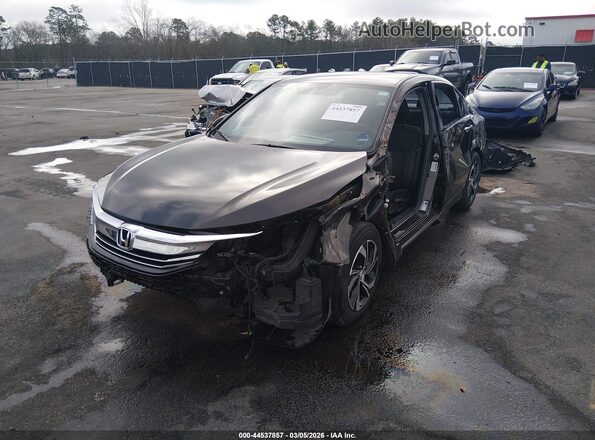 1HGCR2F35GA080711 2016 HONDA ACCORD Коричневый Передняя левая четверть