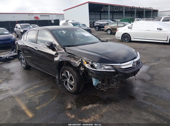 1HGCR2F35GA080711 2016 HONDA ACCORD Коричневый Передняя правая четверть