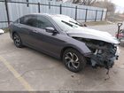 2017 Honda Accord Lx Gray vin: 1HGCR2F35HA201853