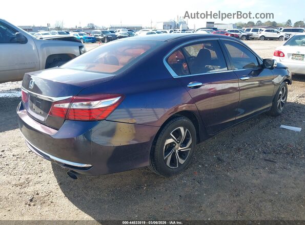 1HGCR2F36GA243463 2016 HONDA ACCORD Фиолетовый Задняя правая четверть