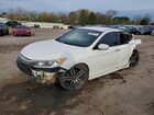2016 Honda Accord Sport White vin: 1HGCR2F52GA123693