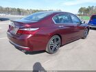 2016 Honda Accord Sport Бордовый vin: 1HGCR2F57GA022973