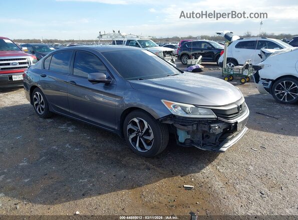 1HGCR2F70HA138809 2017 HONDA ACCORD Черный Передняя правая четверть