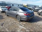 2017 Honda Accord Ex Черный vin: 1HGCR2F70HA138809