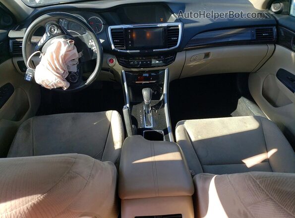 1HGCR2F79GA212159 2016 HONDA ACCORD Белый Вид панели приборов
