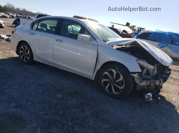 1HGCR2F79GA212159 2016 HONDA ACCORD Белый Передняя правая четверть