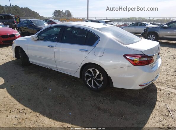 1HGCR2F84HA242129 2017 HONDA ACCORD Белый Задняя левая четверть