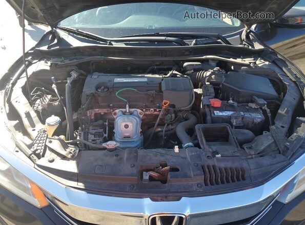 1HGCR2F87GA009666 2016 HONDA ACCORD Коричневый Вид задней части салона