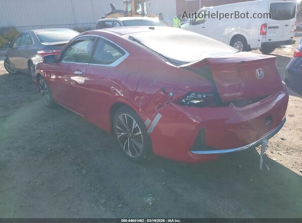 1HGCT1B71HA001847 2017 HONDA ACCORD Red Задня ліва чверть