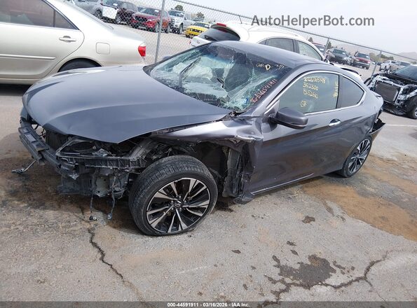 1HGCT1B82GA002383 2016 HONDA ACCORD Серый Передняя левая четверть