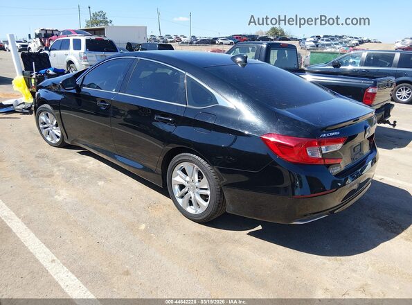 1HGCV1F14KA085475 2019 HONDA ACCORD Черный Задняя левая четверть