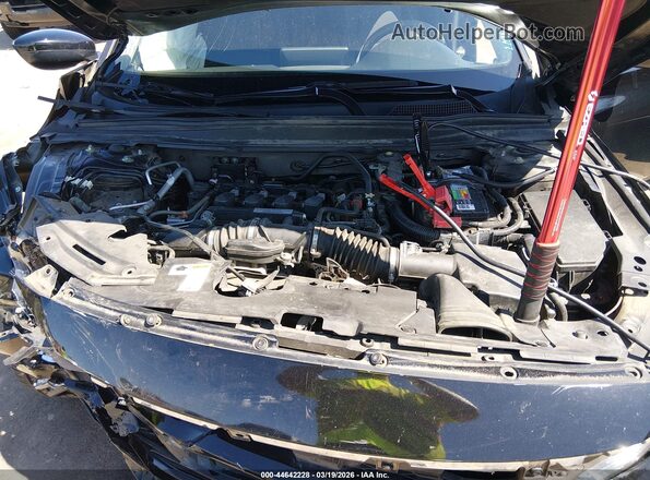 1HGCV1F14KA085475 2019 HONDA ACCORD Черный Вид сзади