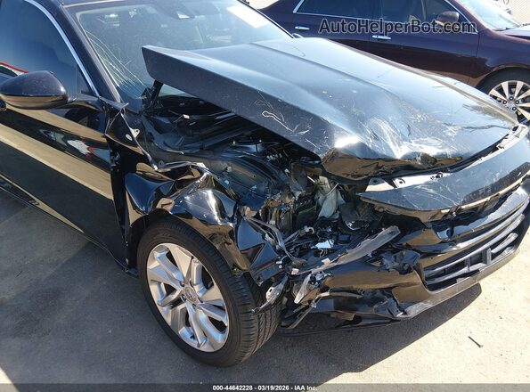 1HGCV1F14KA085475 2019 HONDA ACCORD Черный Вид спереди