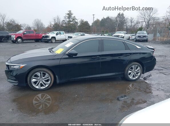 1HGCV1F14KA146100 2019 HONDA ACCORD Black Панорамний вид салону 360°
