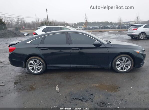 1HGCV1F14KA146100 2019 HONDA ACCORD Black Вид задньої частини салону