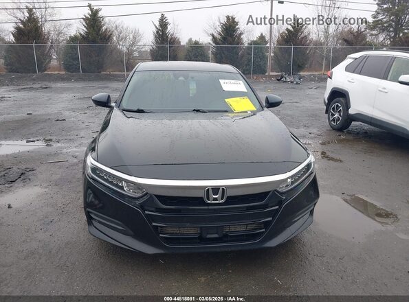 1HGCV1F14KA146100 2019 HONDA ACCORD Black Вид щитка приладів