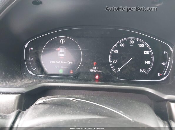 1HGCV1F14KA146100 2019 HONDA ACCORD Black Вид задніх сидінь