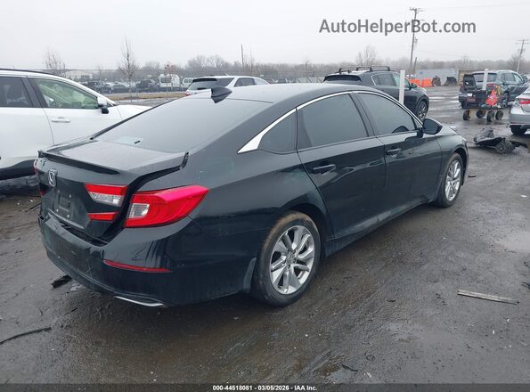 1HGCV1F14KA146100 2019 HONDA ACCORD Black Задня права чверть