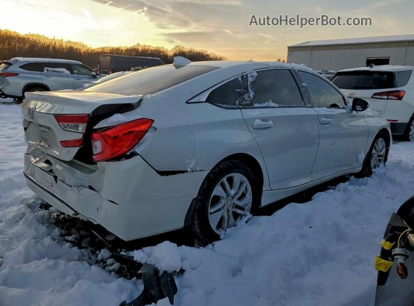 1HGCV1F14KA155864 2019 HONDA ACCORD Белый Задняя правая четверть