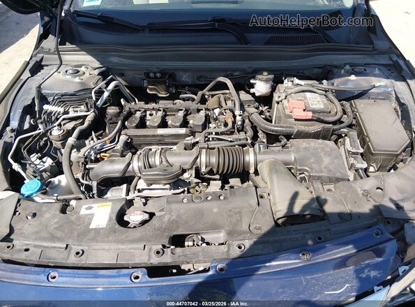1HGCV1F14LA008171 2020 HONDA ACCORD Синий Вид сзади
