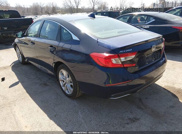 1HGCV1F14LA008171 2020 HONDA ACCORD Синий Задняя левая четверть