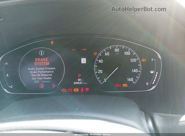 1HGCV1F14LA008171 2020 HONDA ACCORD Синий Вид задних сидений