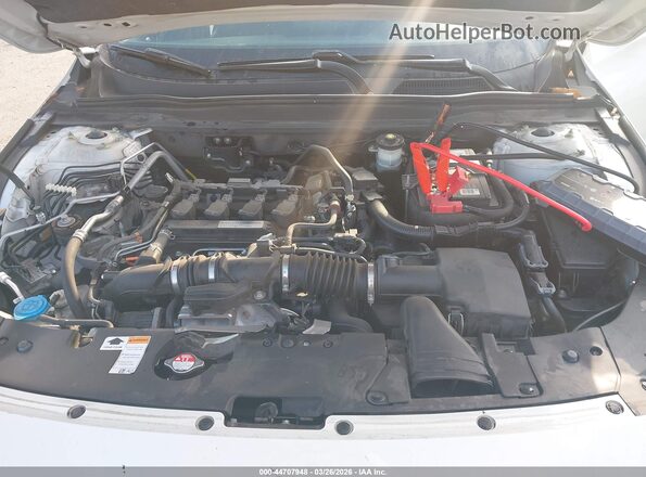 1HGCV1F15LA052731 2020 HONDA ACCORD Белый Вид сзади