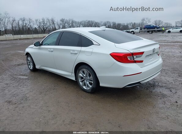 1HGCV1F16KA029330 2019 HONDA ACCORD White Trasero izquierdo