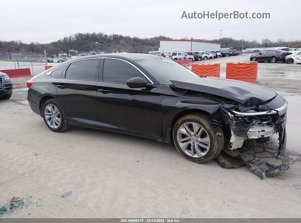 1HGCV1F16LA068064 2020 HONDA ACCORD Черный Вид задней части салона
