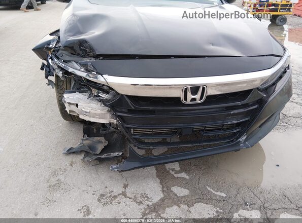 1HGCV1F16LA068064 2020 HONDA ACCORD Черный Вид спереди