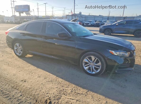 1HGCV1F17KA000192 2019 HONDA ACCORD Black წინა მარჯვენა