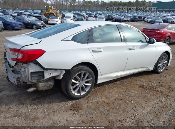 1HGCV1F17NA025257 2022 HONDA ACCORD Yellow Задня права чверть