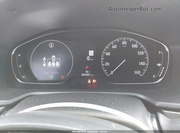 1HGCV1F17NA025257 2022 HONDA ACCORD Yellow Вид задніх сидінь