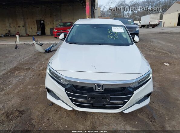 1HGCV1F17NA025257 2022 HONDA ACCORD Yellow Вид задньої частини салону