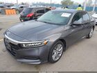 2019 Honda Accord Lx Gray vin: 1HGCV1F1XKA082712
