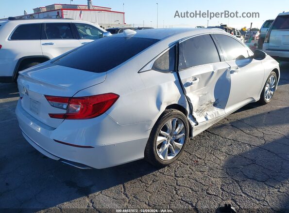 1HGCV1F1XKA165945 2019 HONDA ACCORD Белый Задняя правая четверть