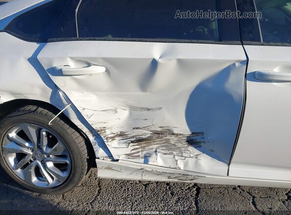 1HGCV1F1XKA165945 2019 HONDA ACCORD Белый Вид спереди
