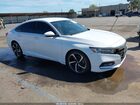 2018 Honda Accord Sport White vin: 1HGCV1F30JA235615