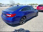 2019 Honda Accord Sport Синий vin: 1HGCV1F30KA105691