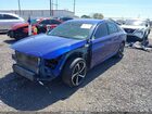 2019 Honda Accord Sport Синий vin: 1HGCV1F30KA105691