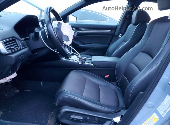 1HGCV1F30NA097483 2022 HONDA ACCORD Gray Widok wnętrza z przodu