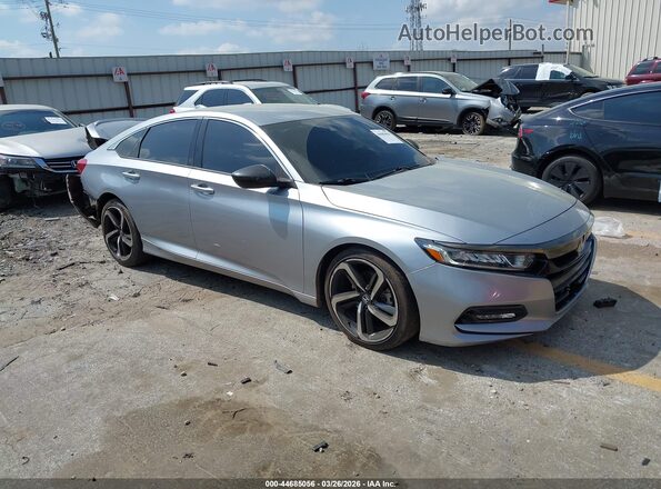 1HGCV1F31LA068992 2020 HONDA ACCORD Серебряный Передняя правая четверть