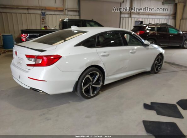 1HGCV1F33KA015337 2019 HONDA ACCORD White უკანა მარჯვენა