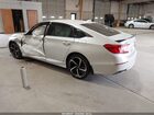 2019 Honda Accord Sport White vin: 1HGCV1F33KA015337